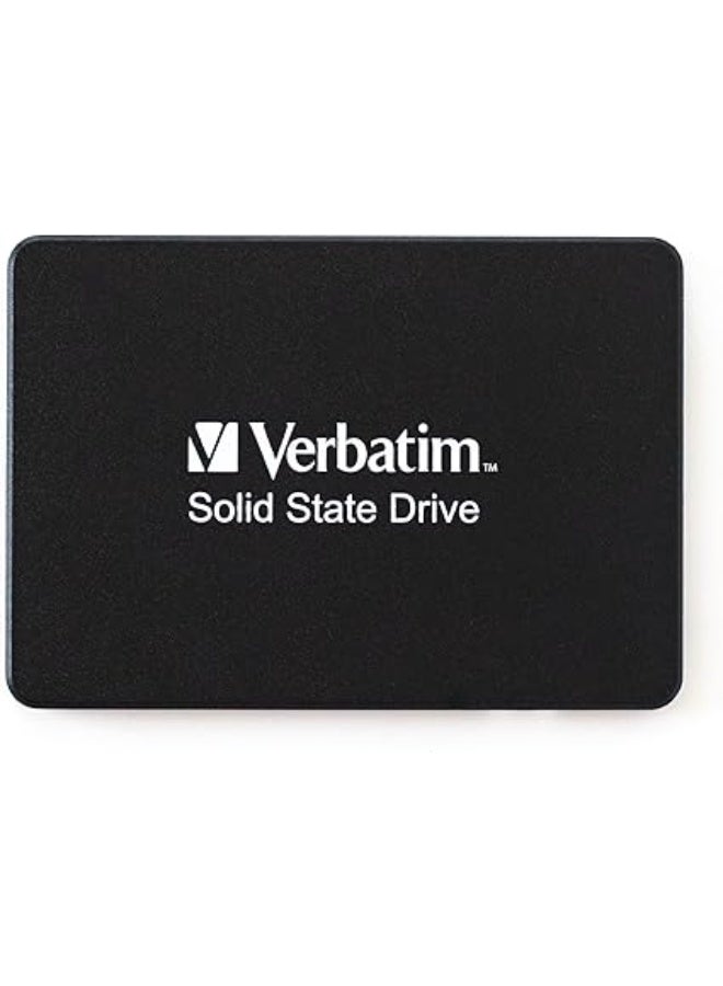 فيرباتيم محرك أقراص الحالة الصلبة Verbatim Vi550 S3، محرك أقراص SSD داخلي بسعة تخزين 1 تيرابايت، مزود بواجهة SATA III مقاس 2.5 بوصة وتقنية NAND ثلاثية الأبعاد، أسود - Image 2